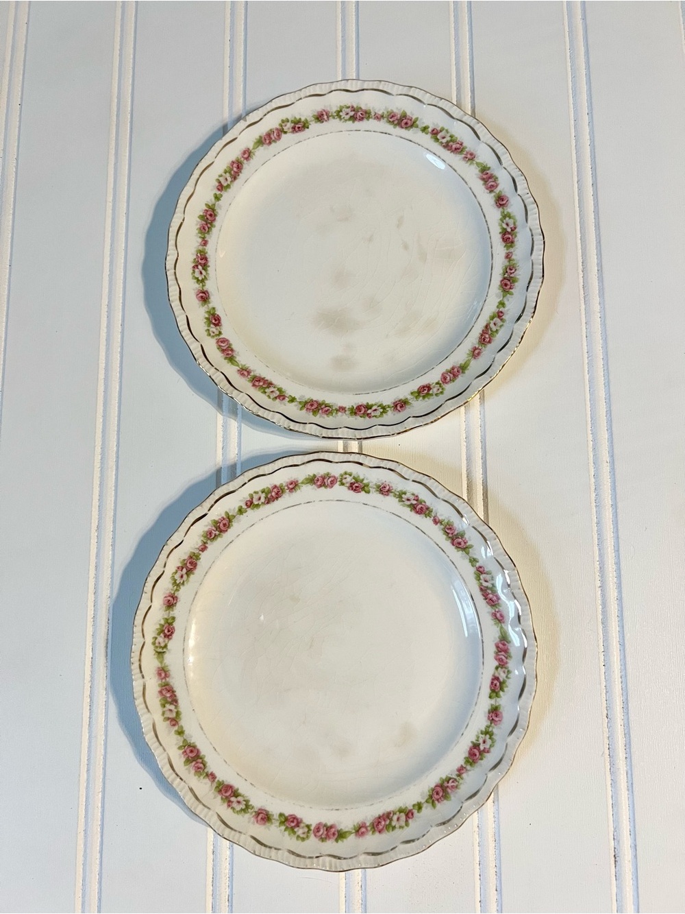 Pope-Gosser 1941 Lurie Pattern Dessert Plates Set of 2